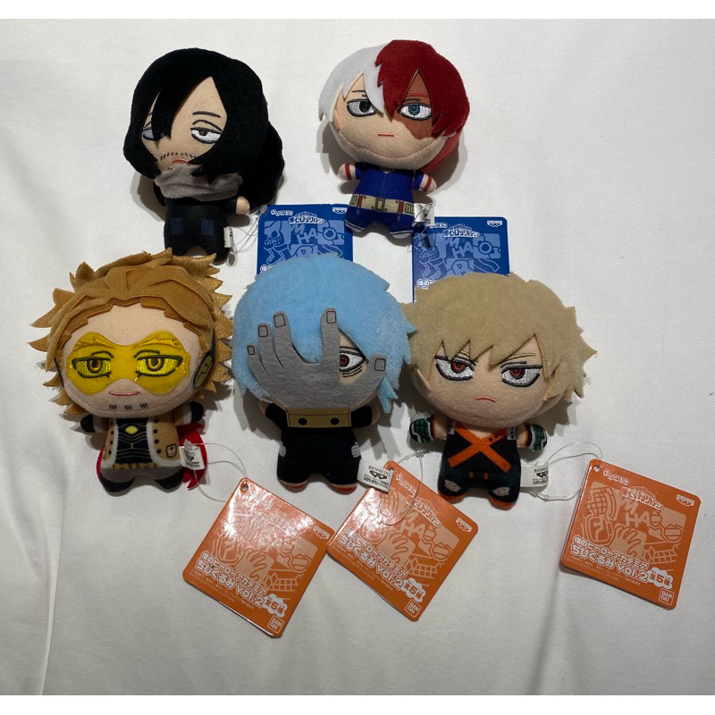 OFFICIAL PLUSH plushie MHA boneka BNHA My Hero Academia Boku No Hero Academia Shota Aizawa Shoto Tod