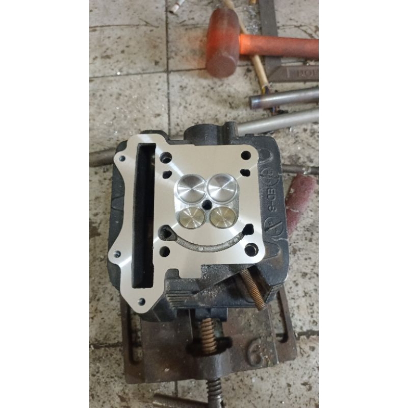 head satria Fu 24 22 sudah dengan klep