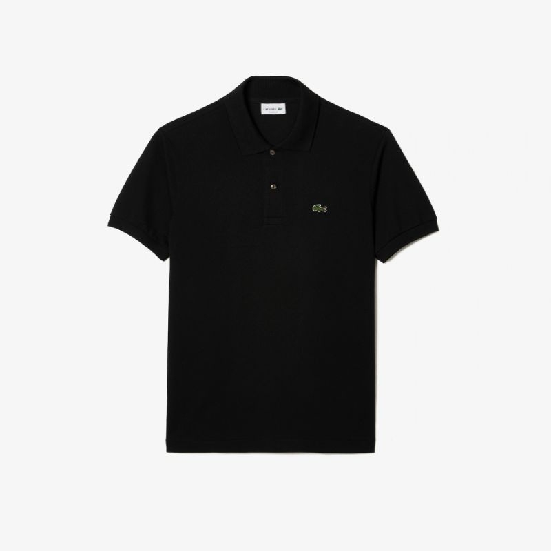 Lacoste Men's LACL1212031 Original L.12.12 Polo Shirt Kaos Polo Pria - Black