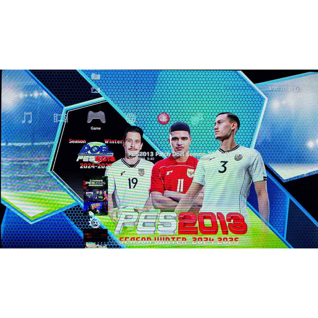 PES 2013 DOEL PATCH SEASON WINTER 2025 PS3 VIA FLASDISK || FULL UPDATE TRANSFER 29 MARET 2025
