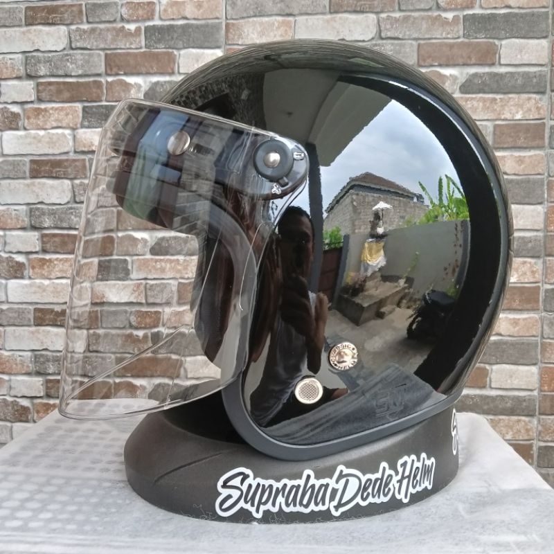 Helm Bogo DAG Original kaca Slimhead
