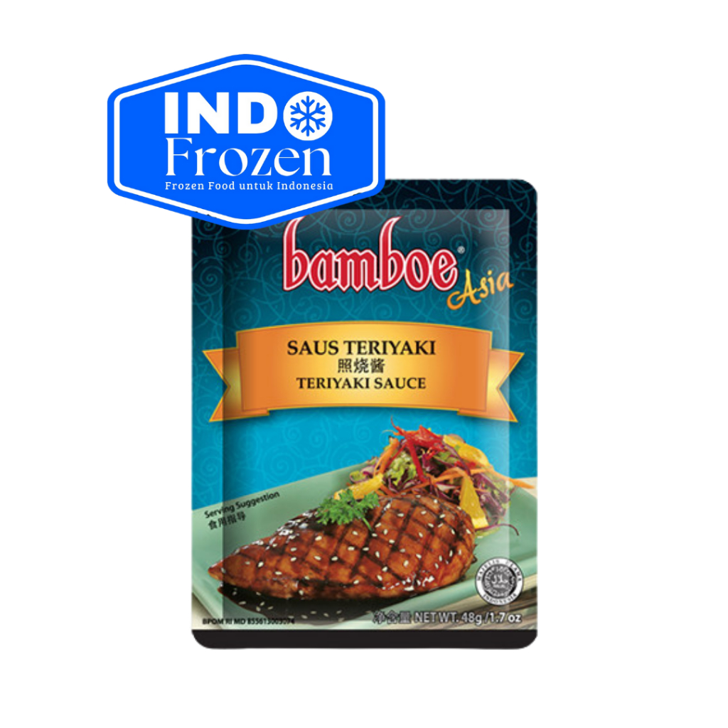 

BAMBOE ASIA BUMBU INSTAN TERIYAKI 48GR / TERIYAKI SAUCE