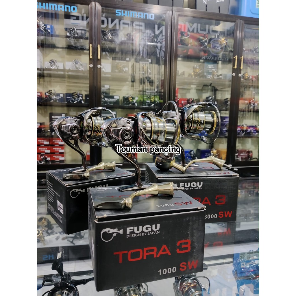 Reel Spinning Fugu Tora 3 SW – Saltwater Resistant | 13+1 BB | Power Handle
