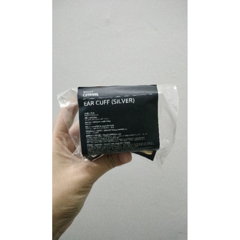 [OFFICIAL MERCHANDISE] Ear Cuff Silver BDC Enhypen