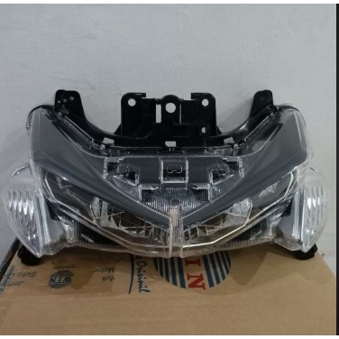 Reflektor Lampu Depan Aerox 155 + Led || Reflektor Lampu Depan Aerox 155 + Led