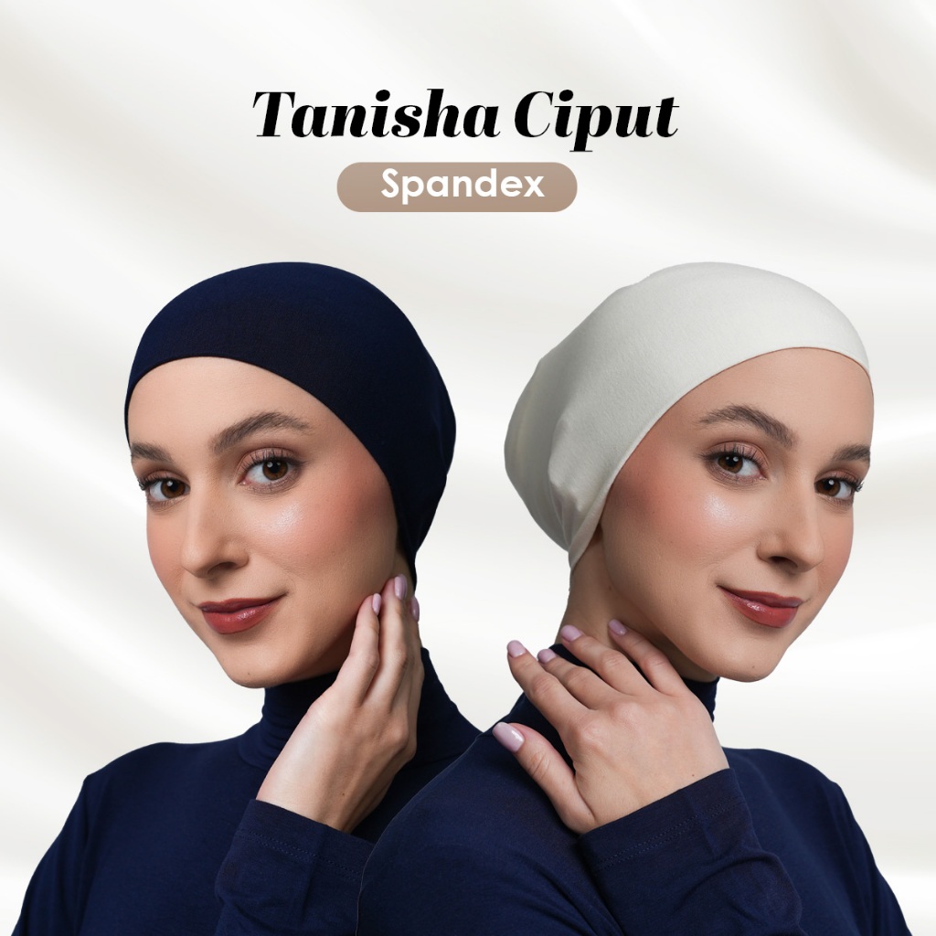ZM x Meccanism - Tanisha Bandana Ciput Spandex Jilbab Wanita