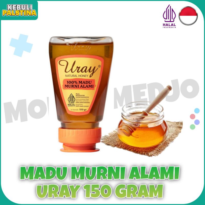 

URAY MADU NATURAL MADU ALAMI 150gr EXP 15/2/2028
