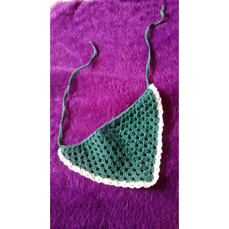 Bandana Rajut segitiga