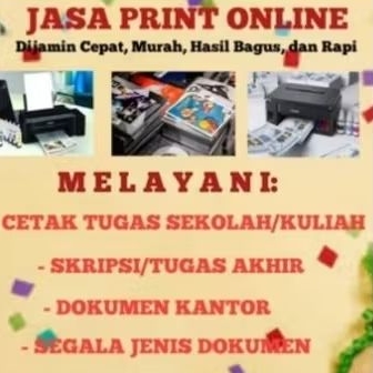 

Print Kertas A4 (Bisa Instan)