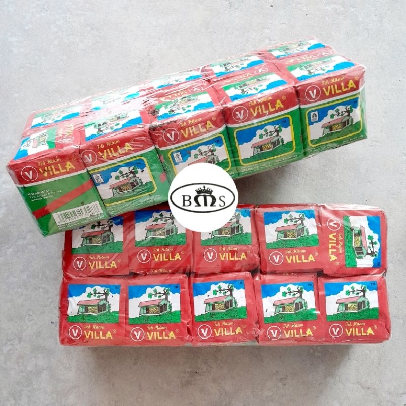 

Teh Hitam VILLA slop 50g x 10
