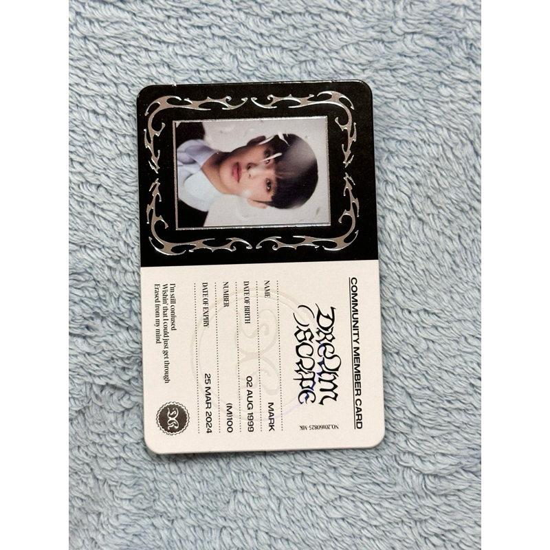 

Mark NCT Dream Dream()scape ID Card