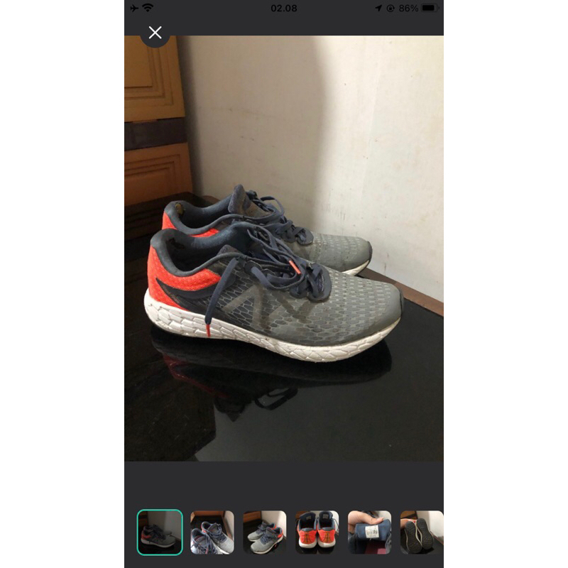 Preloved Man Sneaker Running Training Shoes NewB Original Sepatu Pria