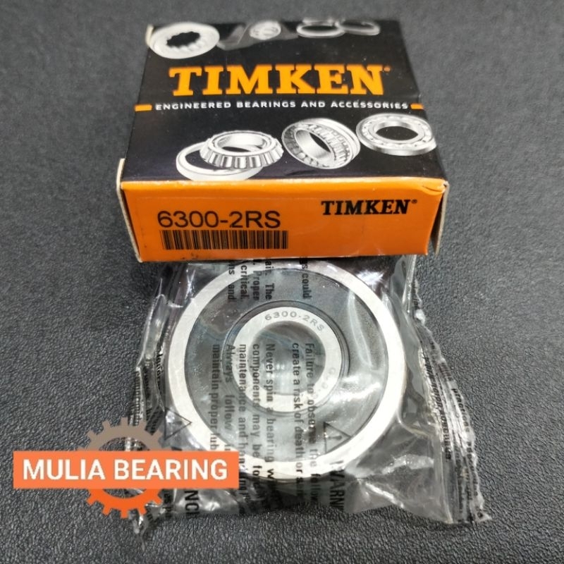 BEARING 6300 2RS TIMKEN ORIGINAL
