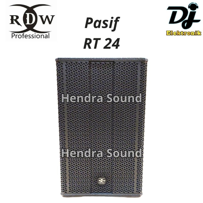 RDW ● RT 24 / RT24 - Speaker Pasif (12 inch)