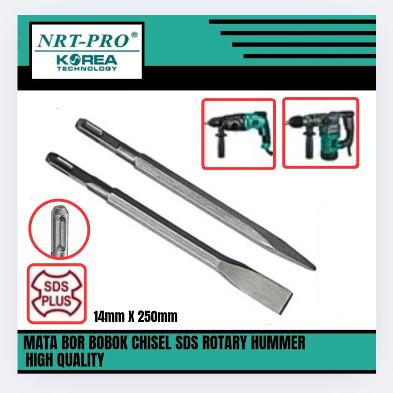 Mata Bor Beton SDS Plus Mata bor 14mm Rotary Bobok Betel Chisel SDS Plus