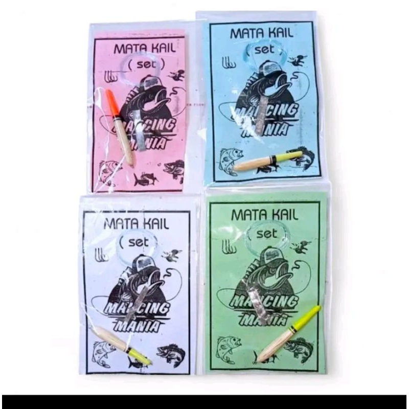 1 set mata kail/alat pancing ikan