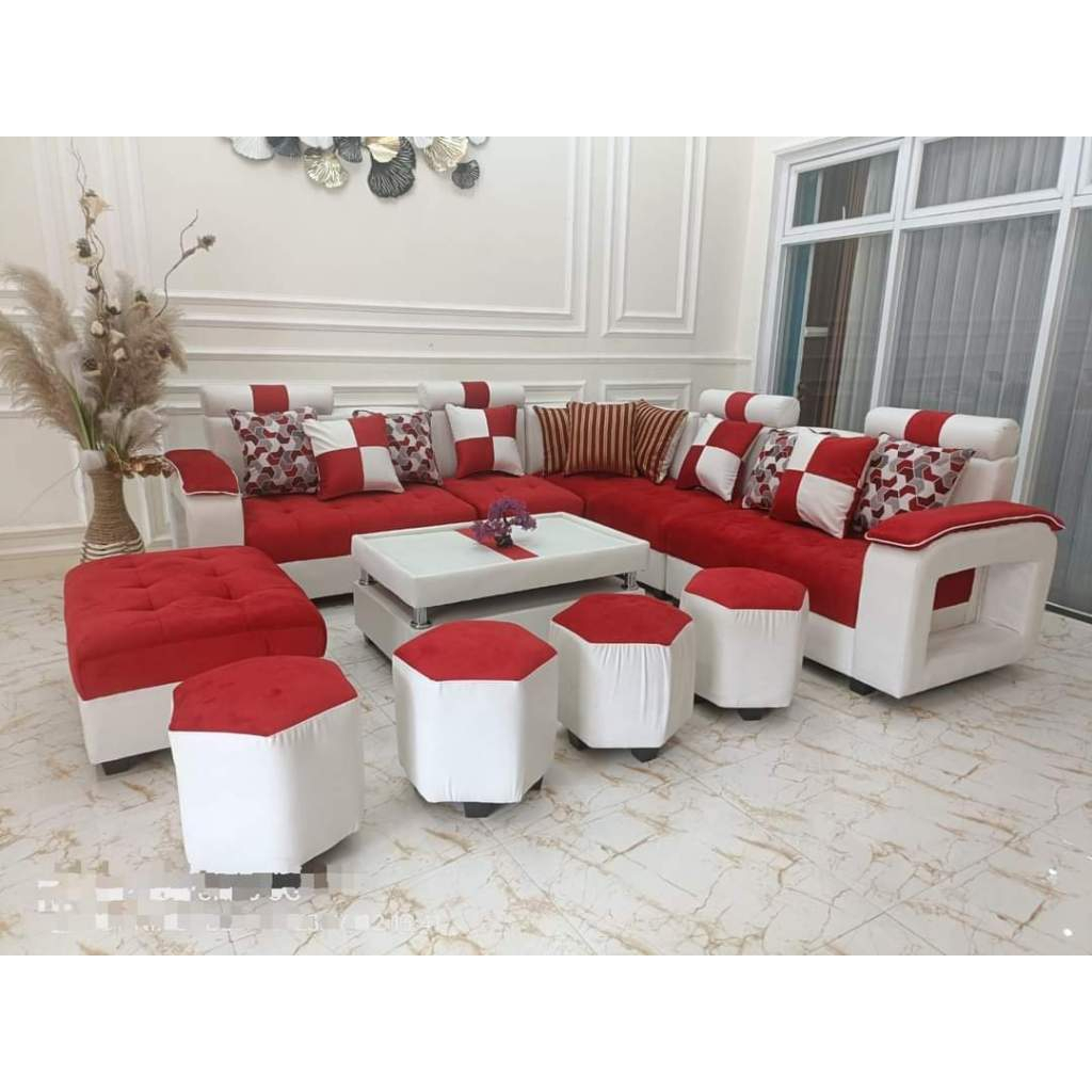 Sofa sudut keluarga besar/Sofa beranak