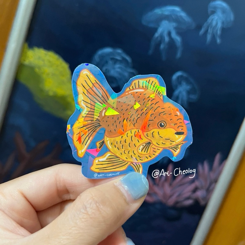

STICKER/ GOLDFISH/ GLITTER/ DEKORASI