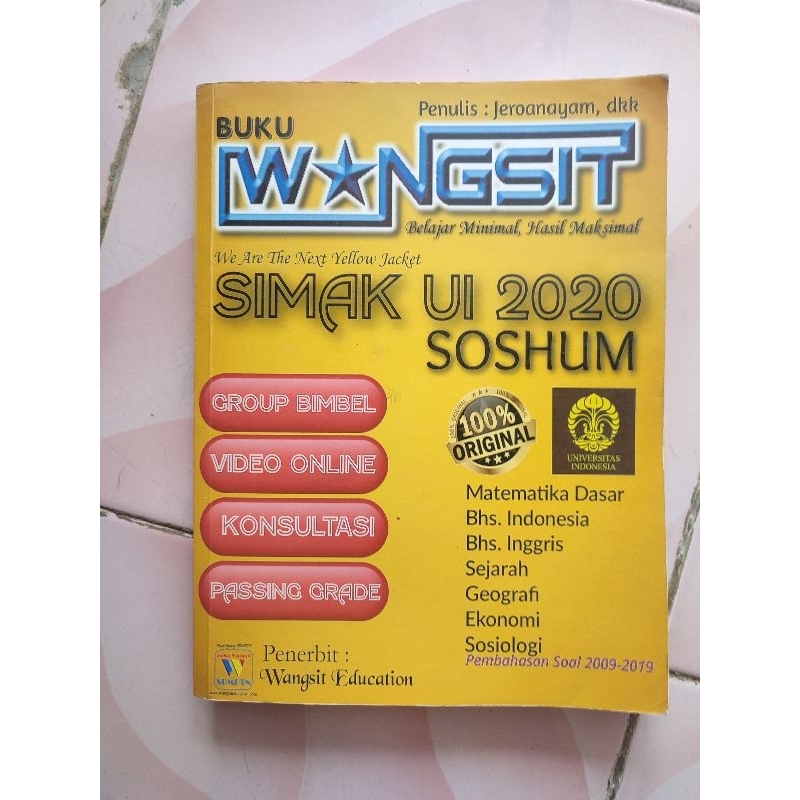 BUKU WANGSIT SIMAK-UI