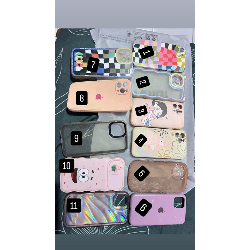 PRELOVED SOFTCASE & HARDCASE 11 pro ( minus kotor )