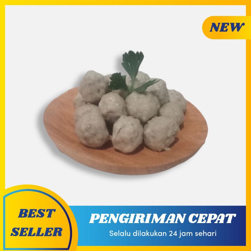 

Bakso kuah isi 10pcs (gratis kuah bakso dan minyak bawang)