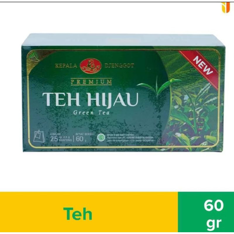 

Teh hijau kepala Djenggot - 60gr