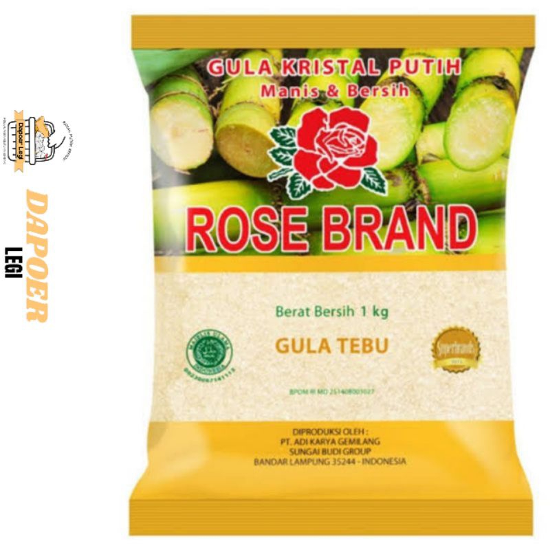 

gula rose brand 1 kg