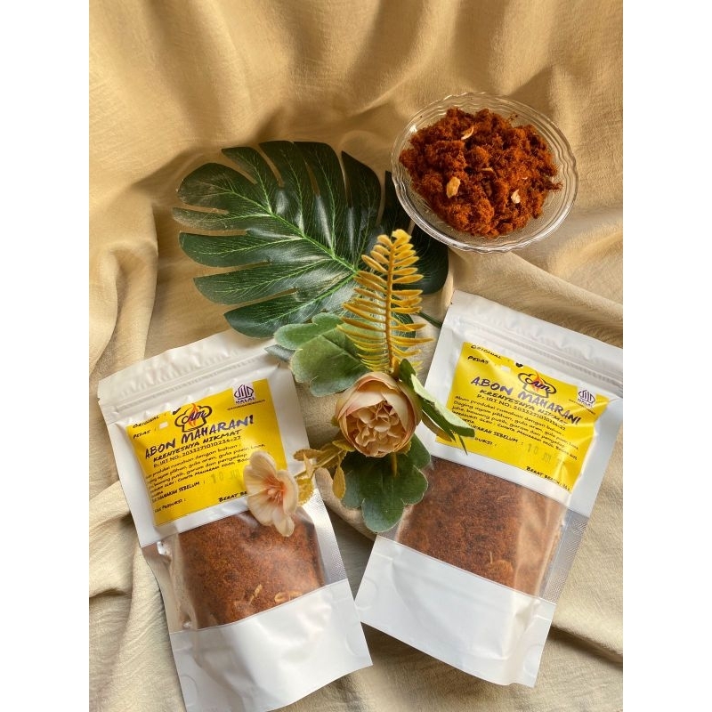 

Abon Maharani abon ayam asli rasa original & pedas 100gr