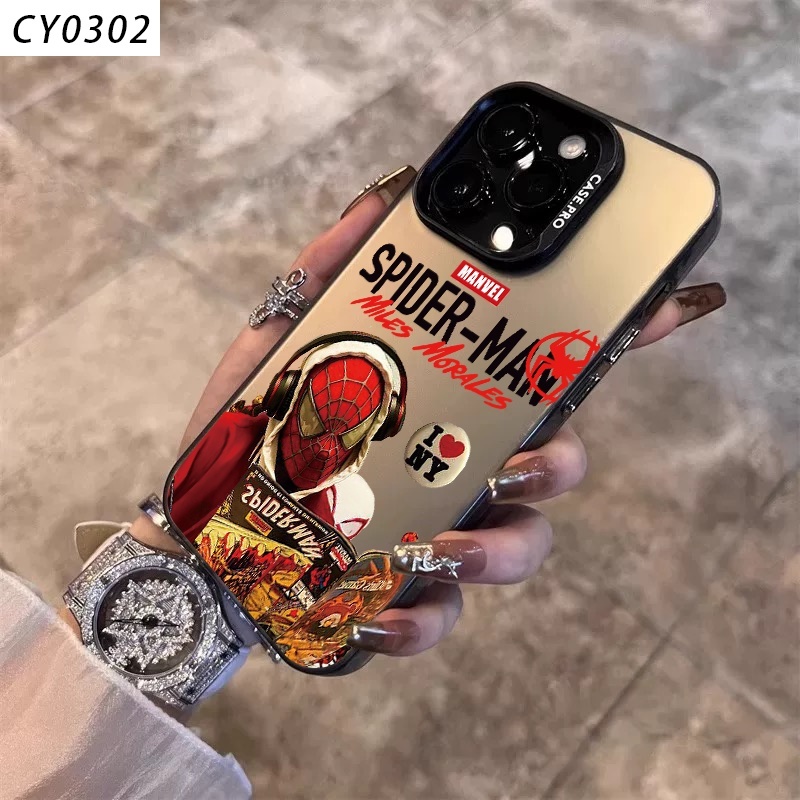 Case Keren Motif Spiderman For POCOPHONE POCO X3 POCO X3 NFC POCO X3 PRO POCO X5 5G POCO X6 PRO 5G
