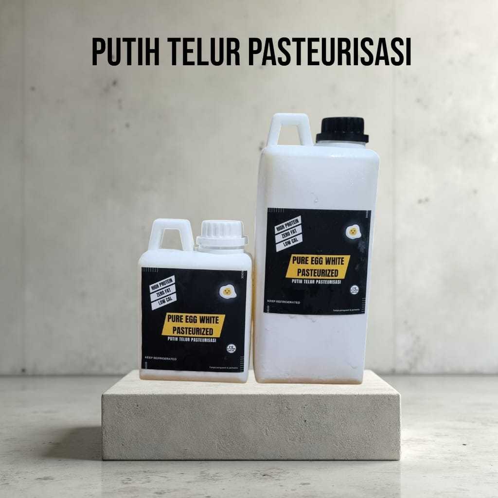 

Putih Telur Pasteurisasi Egg White Liquid 1000 ml
