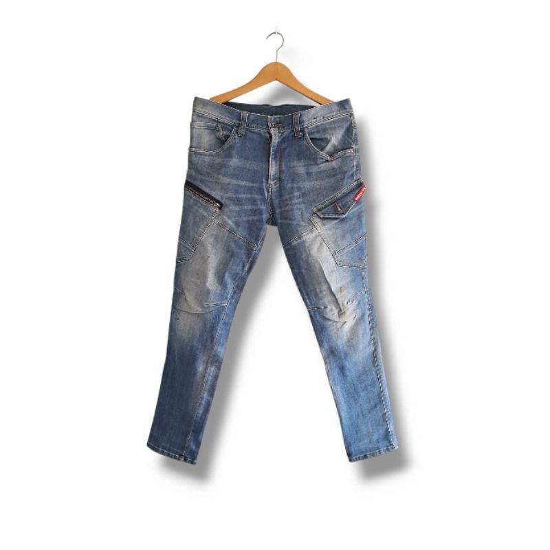 Celana jeans burtle cordura fabric original