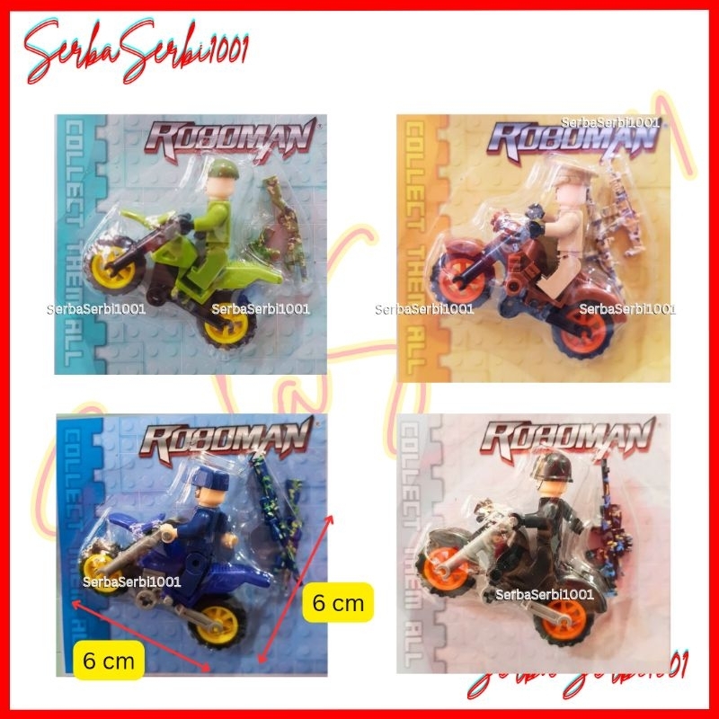 MAINAN BLOCK MOTOR TENTARA / BLOCK ARMY