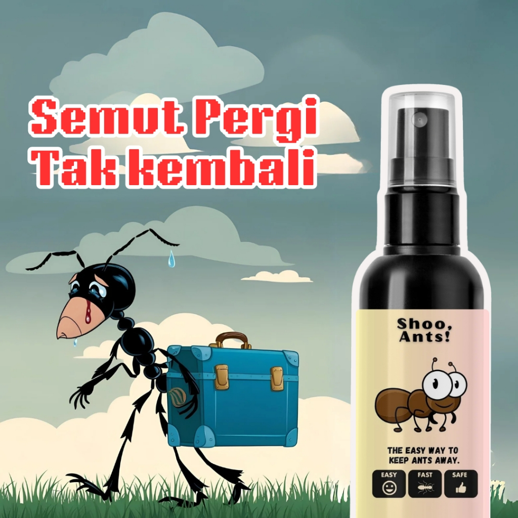 Shoo ants - pengusir semut / pengusir semut paling ampuh