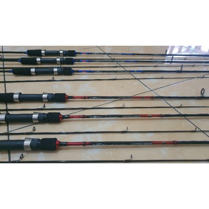 joran UL pul carbon sutet panjang 200 cm 2-6 lbs