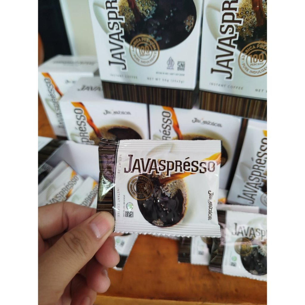 

Kopi Instant Javaspresso - Javabica 1 Box (25 sachet @2g)