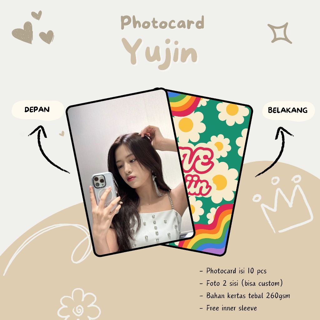 (10 PCS) PHOTOCARD YUJIN IVE