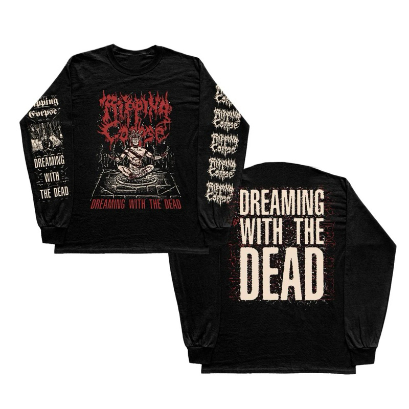 LONG SLEEVE RIPPING CORPSE - DREAMING WITH THE DEAD (BLACK)SK