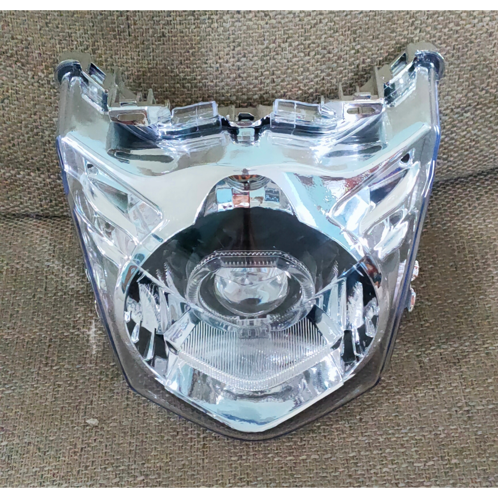PROMO CUCI GUDANG 1 SET REVEKTOR LAMPU DEPAN MOTOR BEAT KARBU + LAMPU BILED/REVEKTOR BILED BEAT KARB