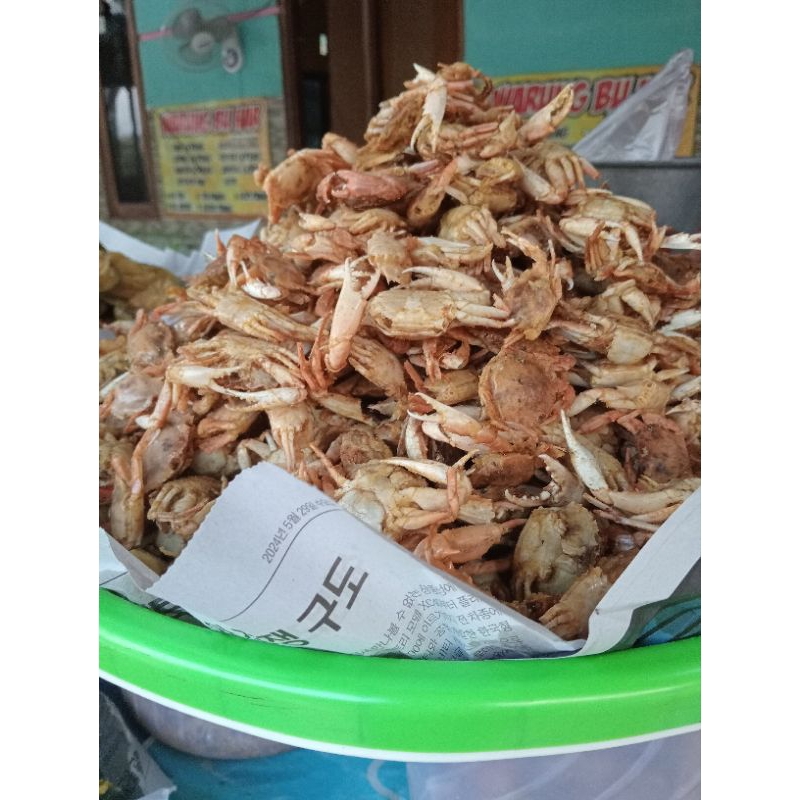 

baby crab waduk Wonogiri,sangat lezat banget 100 gr