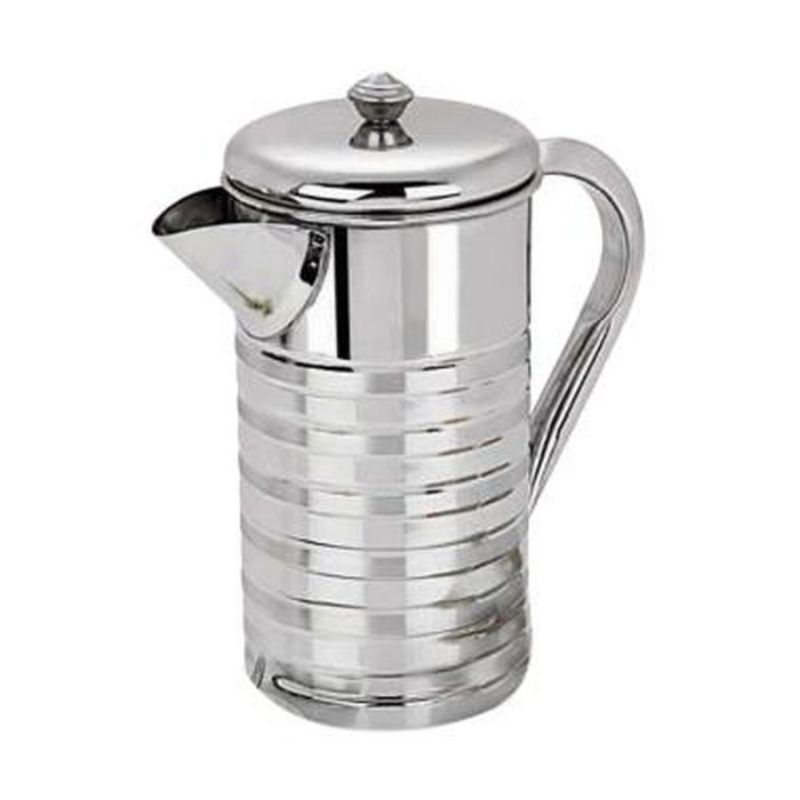 Teko Water Pitcher Jug Stainless 2ltr Decent Jug Stainless