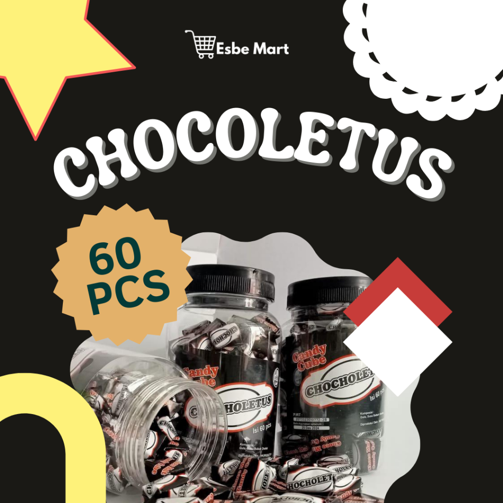

Permen CHOCOLETUS (Candy Cube) Isi 60 PCS – Manis, Segar, & Bikin Nagih