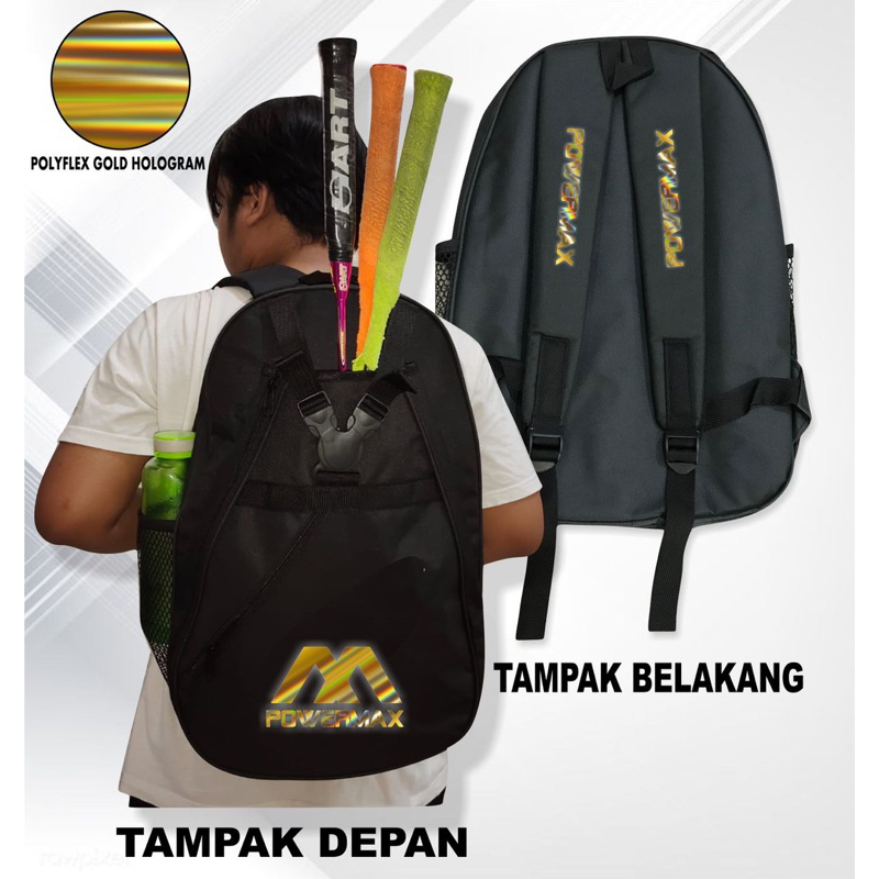 TAS RAKET BADMINTON MUAT BANYAK - TAS RANSEL RAKET BULU TANGKIS DEWASA ANAK / Tas raket bulutangkis 