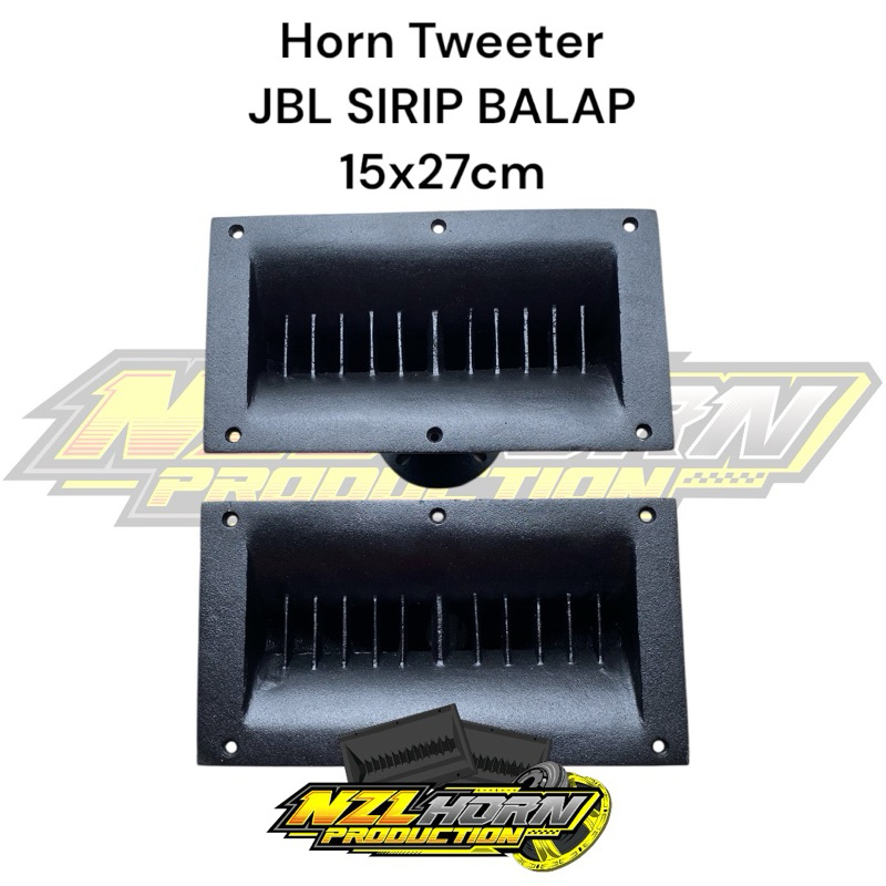 Horn Tweeter JBL Sirip Balap 15x27cm / Corong Tweeter JBL Balap
