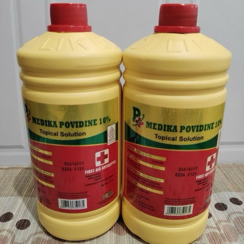 Povidone Iodine 1 Liter Medica