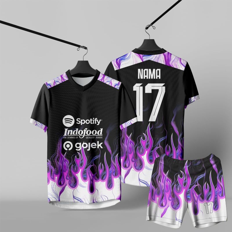 JERSEY FUTSAL / SEPAK BOLA GRATIS NAMA DAN NO PUNGGUNG