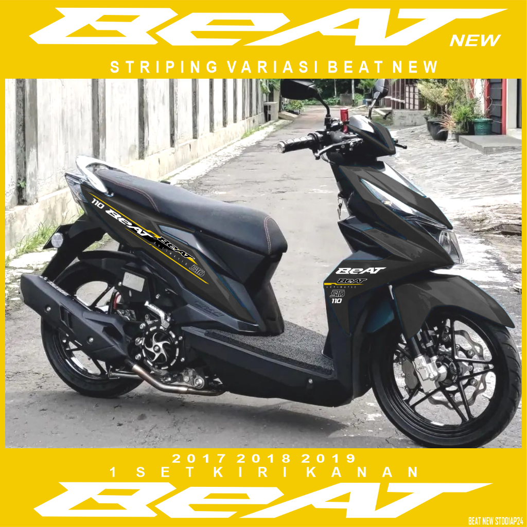 STRIPING BEAT ESP STREET 2018 KEREN SIMPEL STD 01 - STIKER BEAT NEW SIMPEL
