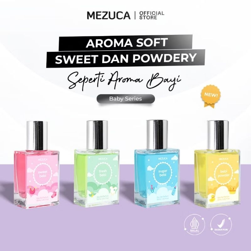 MEZUCA BABY SERIES EAU DE PARFUM - PARFUM MURAH - PARFUM WANGI TAHAN LAMA - PARFUM UNISEX