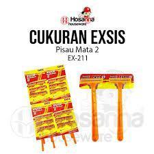 Cukur Jenggot Mata Dua / Alat Cukur Kumis 2 Mata Pisau Tajam Shaver Alat Cukur Potong Kumis Jenggot 