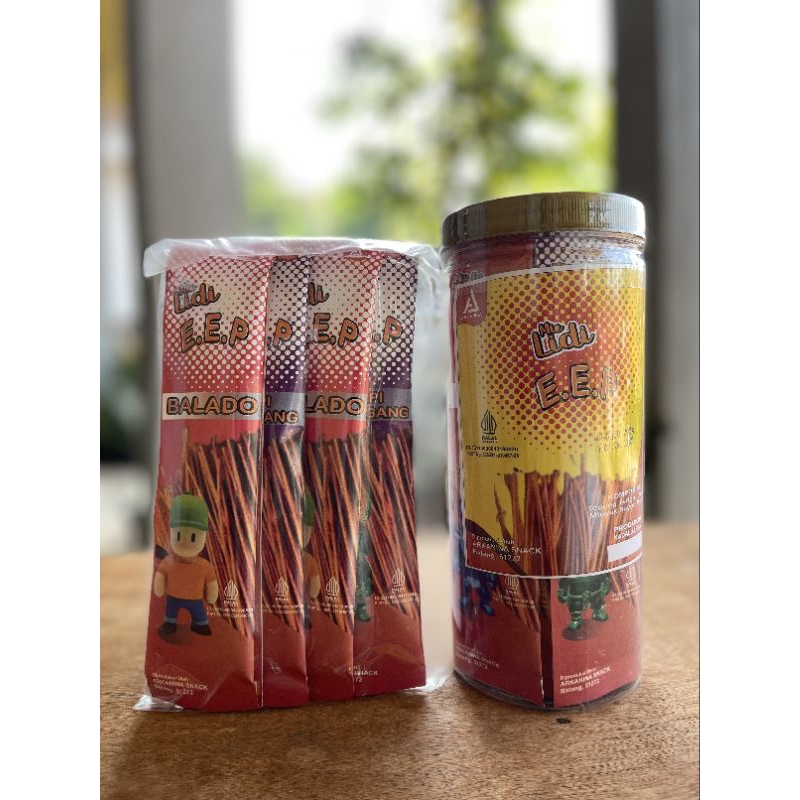 

Mi Lidi EEP siap makan Kemasan Toples isi 20 mix varian rasa