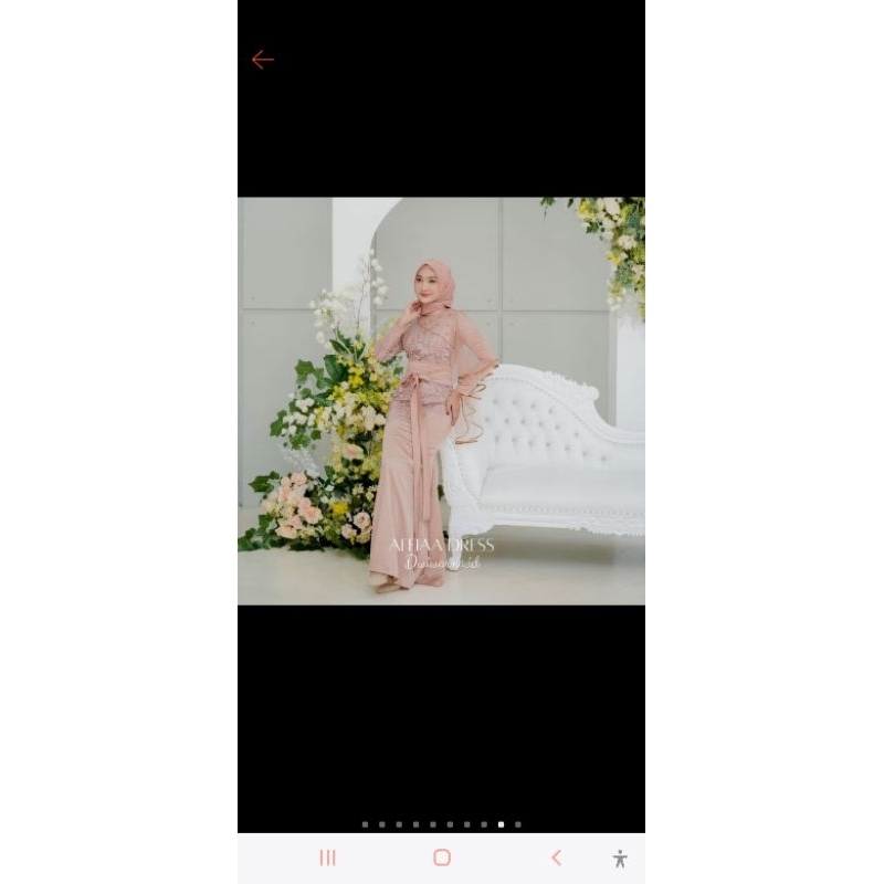 Preloved affia dress by dwiwarna.id